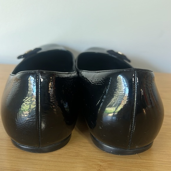 Gucci black patent leather flats size 8 - Picture 4 of 7